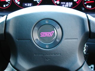 STi Branded Steering Wheel